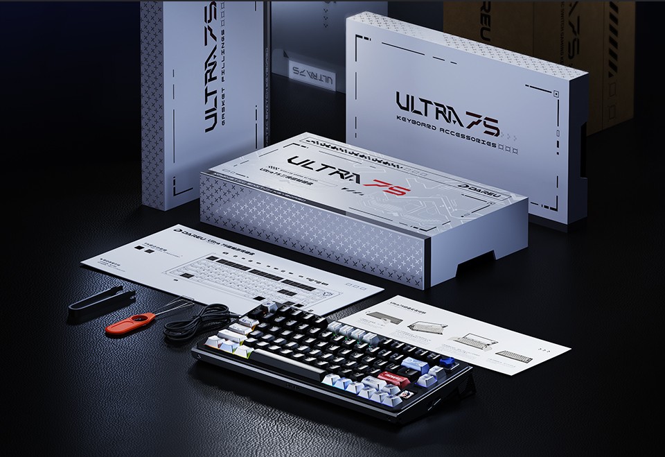 Ultra 75三模快拆游戏磁轴键盘